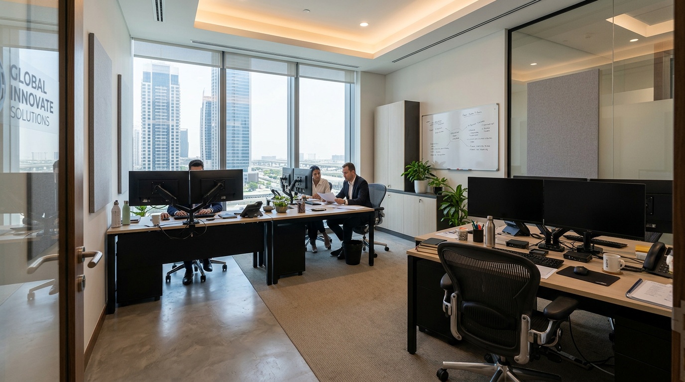 What are the benefits of corporate offices in Dubai?