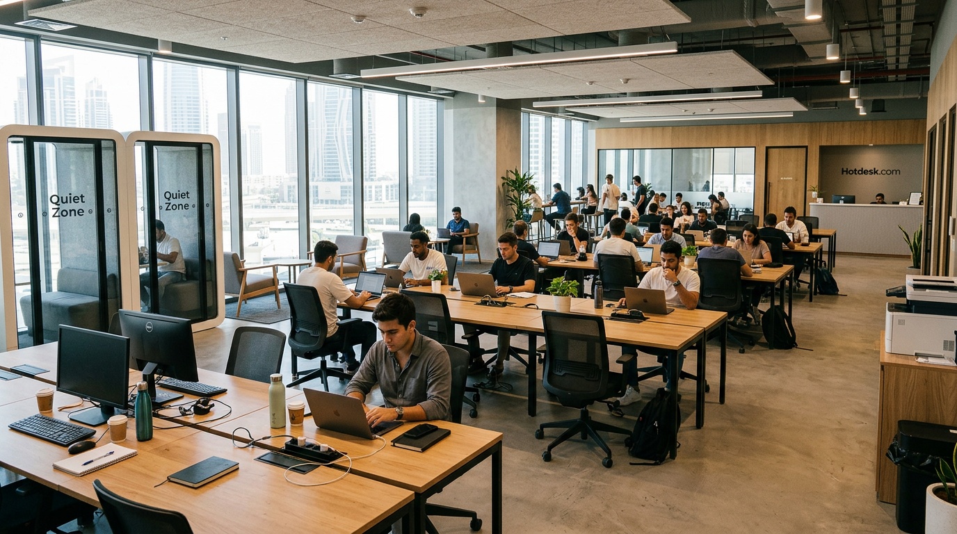 Why do Dubai startups choose flexible seating?