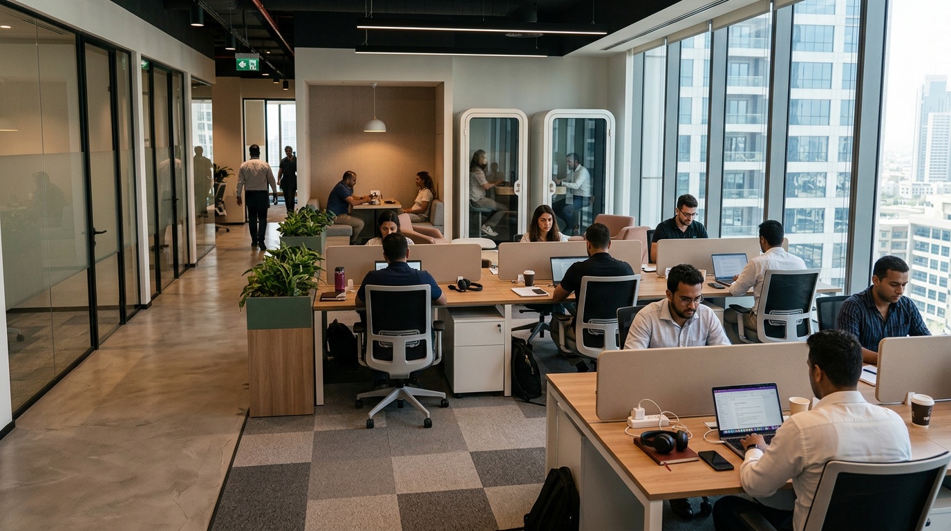 Why do Dubai startups choose flexible seating?