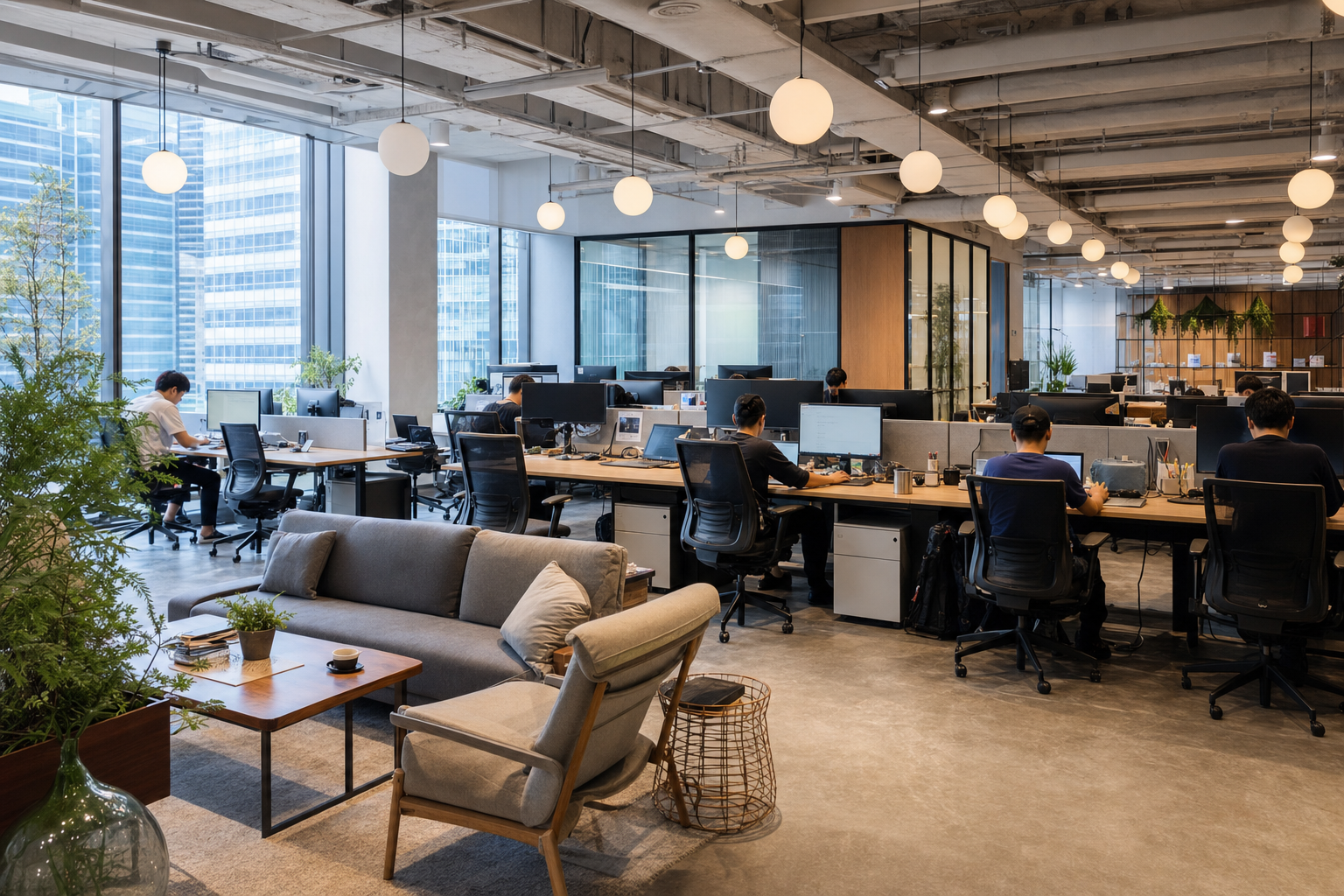What's the best coworking space for a startup needing a flexible, scalable office solution in Hong Kong?