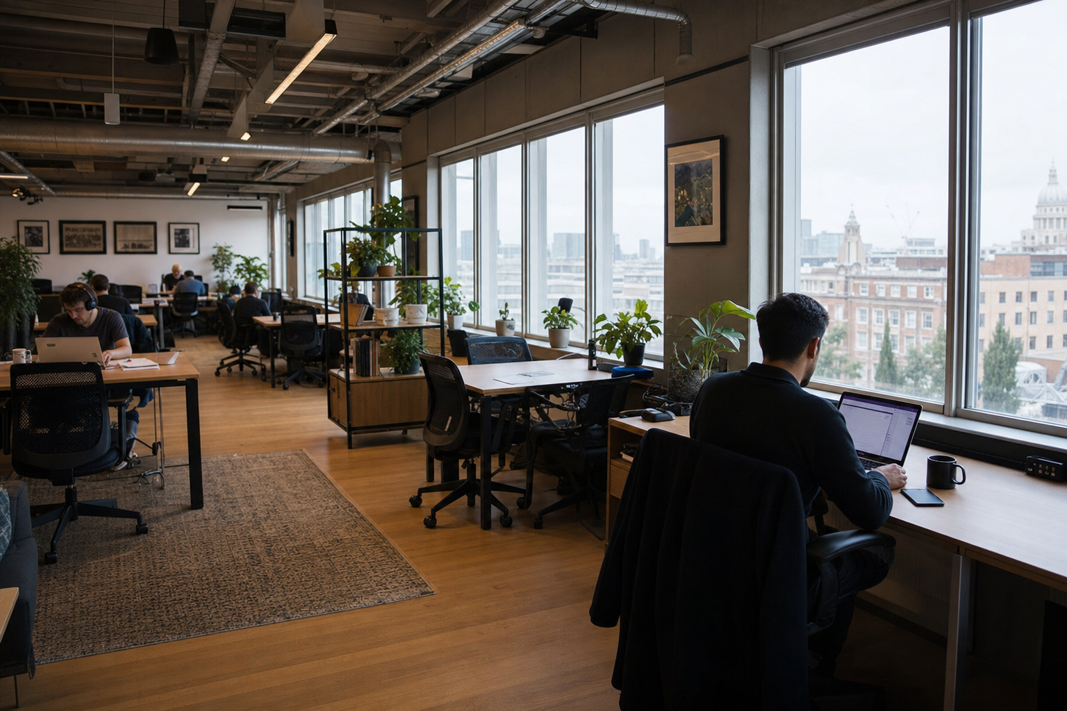 What's the best coworking space in London Blackfriars for a solo freelancer needing quiet?