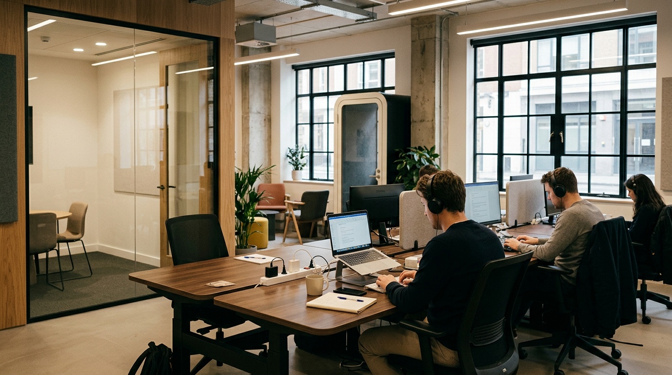 Why choose a quiet coworking space in Blackfriars?