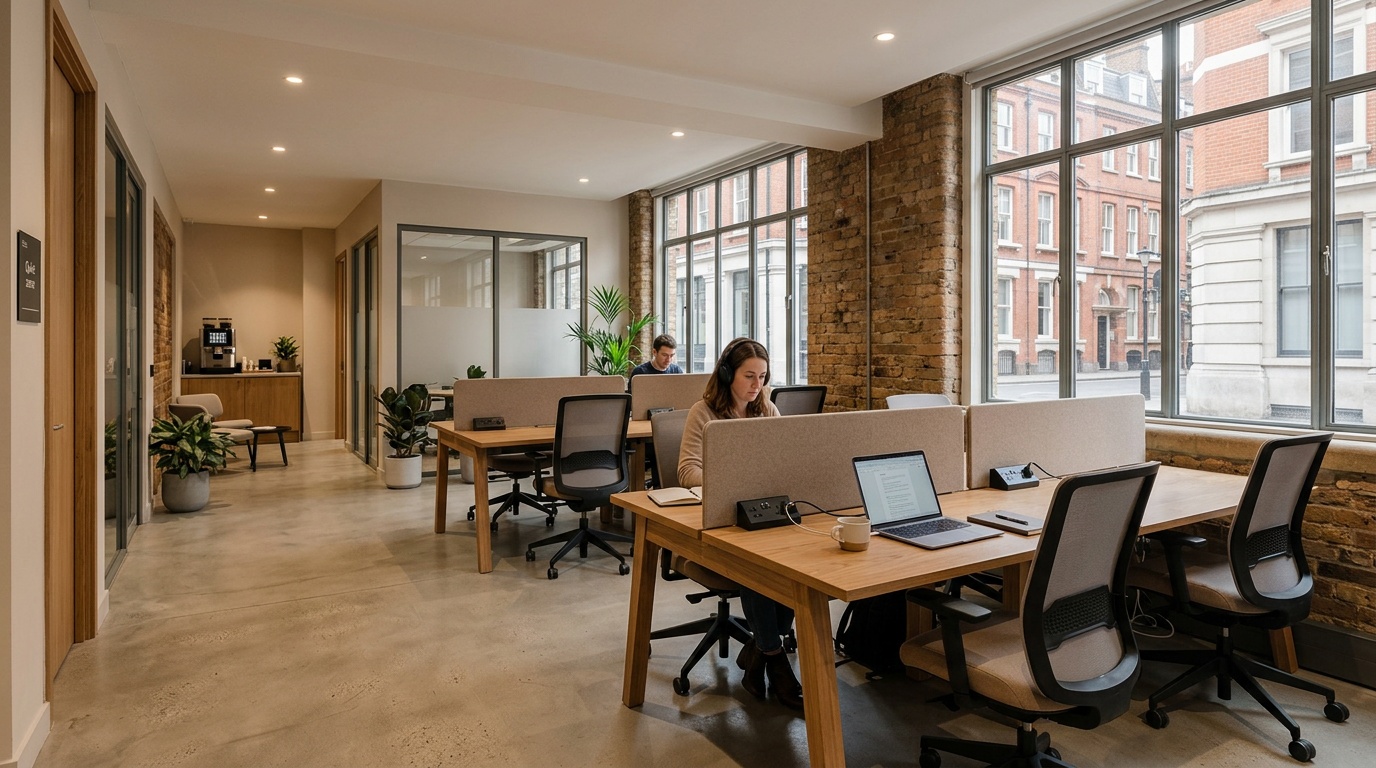 Why choose a quiet coworking space in Blackfriars?