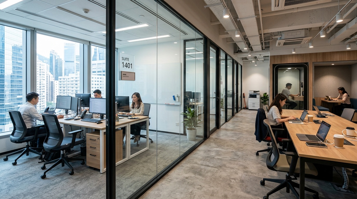 Which amenities suit your work: private offices or hot desks?