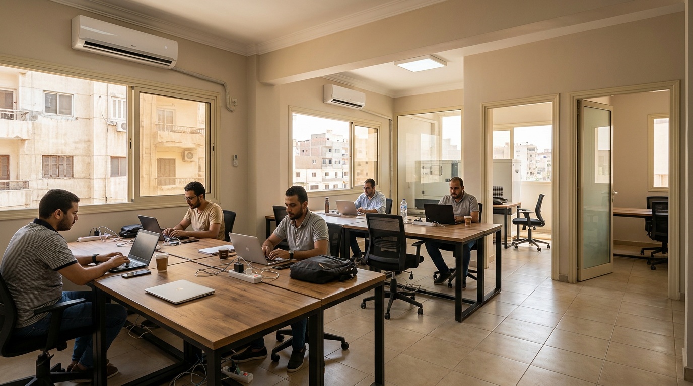 Infrastructure Realities in Mansoura: Power, Cooling, and Network